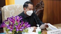 Pemko Palangka Raya Laksanakan Evaluasi Akuntabilitas Kinerja Tahun 2021 Secara Daring