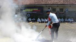 Pascalapas Tangerang Terbakar, Rutan Bandung Gelar Simulasi Pemadaman Kebakaran<