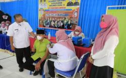  Pastikan PTM Lancar, Pelajar di Muba Disuntik Vaksin<