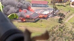KKB Kembali Bakar Puskesmas Hingga Gedung SMP serta Rumah Guru di Okhika
