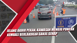 Video Jelang Akhir Pekan, Kawasan Menuju Puncak Kembali Berlakukan Ganjil Genap