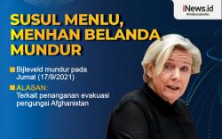 Infografis Susul Menlu, Menhan Belanda Mundur