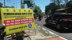 Polres Subang Terapkan Ganjil Genap di Jalur Wisata, Ratusan Mobil Diputar Balik