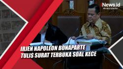 Video Irjen Napoleon Bonaparte Tulis Surat Terbuka soal Kece