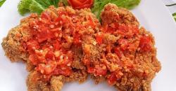 Cara Membuat Bumbu Sambal Ayam Geprek, Makin Lezat Dipadukan Kacang