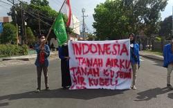 Aksi Demo Hari Tani, Mahasiswa Soroti Mahalnya Harga Pupuk