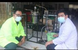 Fakultas Teknik Industri Universitas Islam Indonesia Olah Limbah Masker Jadi BBM Alternatif