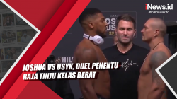 Video Joshua Vs Usyk, Duel Penentu Raja Tinju Kelas Berat