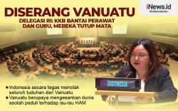 Infografis Indonesia Tangkis Serangan Vanuatu soal Papua di Sidang Umum PBB