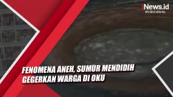 Video Fenomena Aneh, Sumur Mendidih Gegerkan Warga di OKU<