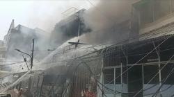 Tiga Bangunan di Penjaringan Ludes Terbakar, Api Berasal dari Pembakaran Dupa 