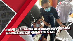 Video MNC Peduli Gelar Pemeriksaan Mata dan Pembagian Kacamata Gratis di Yayasan KDM Bekasi
