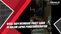 Video Viral Napi Membuat Paket Sabu dalam Lapas Pematangsiantar untuk Dijual