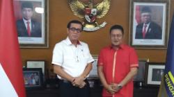Bupati Bangka Selatan Temui Menteri Yasonna, Minta Dirikan Lapas<