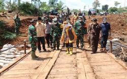 Tim Wasev Mabes TNI Pantau Proses TMMD di Musi Rawas