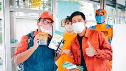 Dukung Para Pejuang Ibukota, Masima Radio Network Bagikan Paket Multivitamin
