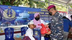 Lantamal VIII Manado Gelar Khitanan Gratis di Kampung Bahari 