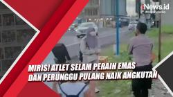 Miris, Atlet Selam Jabar Peraih Emas dan Perunggu PON XX Papua Pulang Naik Angkutan Umum