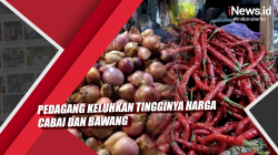 Video Pedagang Keluhkan Tingginya Harga Cabai dan Bawang