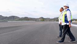 Foto-Foto Menko Airlangga Hartarto Cek Kesiapan Sirkuit Mandalika Gelar World Superbike