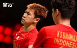 Marcus Gideon Sedih Tak Lihat Bendera Indonesia Berkibar saat Juara Piala Thomas 2020