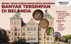Infografis Harta Karun Bersejarah Indonesia Banyak Tersimpan di Belanda