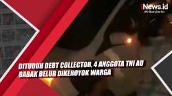 Video Dituduh Debt Collector, 4 Anggota TNI AU Babak Belur Dikeroyok Warga
