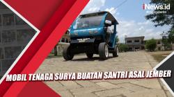 Video Mobil Tenaga Surya Buatan Santri Asal Jember