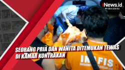 Video Seorang Pria dan Wanita Ditemukan Tewas di Kamar Kontrakan