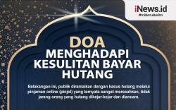 Infografis Doa Menghadapi Kesulitan Membayar Hutang