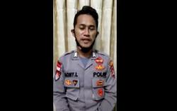 Beredar Video Permohonan Maaf Brigadir SL yang Dipukul Kapolres Nunukan