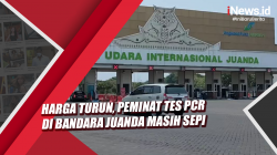 Video Harga Turun, Peminat Tes PCR di Bandara Juanda Masih Sepi