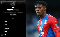 Usai Bobol Gawang Man City, Wilfried Zaha Jadi Sasaran Rasisme Netizen Indonesia
