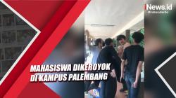 Video Mahasiswa Dikeroyok di Lingkungan Kampus Palembang Diduga Salah Paham