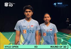 Hasil Hylo Open 2021: Libas Duo Hongkong, Adnan/Mychelle Lolos ke 16 Besar