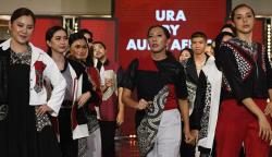 Busana Bertema Lacuna Karya Desainer Muda Aura Afilia Azzahra Meriahkan SFW 2021