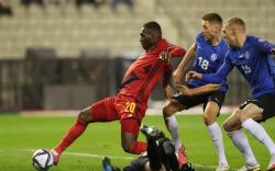 Hasil Kualifikasi Piala Dunia 2022: Benteke Moncer, Belgia Gasak Estonia 3-1