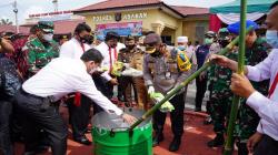 62 Kg Sabu Direbus di Polres Asahan