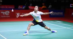 Hasil Denmark Open 2022: Anthony Ginting Dikalahkan Lakshya Sen di Ronde Pertama