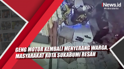 Video Geng Motor Kembali Menyerang Warga, Masyarakat Kota Sukabumi Resah