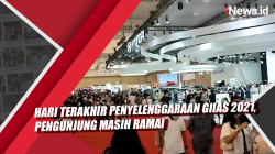 Video Hari Terakhir Penyelenggaraan GIIAS 2021, Pengunjung Masih Ramai