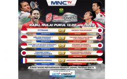 The Daddies dan Anthony Ginting Beraksi di 32 Besar Indonesia Open 2021 Hari Ini