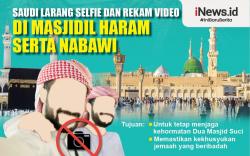 Infografis Arab Saudi Larang Selfie di Masjidil Haram dan Masjid Nabawi