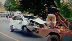 3 Mobil Tabrakan Beruntun di Pangandaran Diduga gegara Ceceran Solar