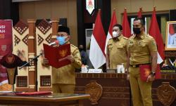 Gubernur Sugianto Sabran Hadiri Pelantikan Rotasi Pejabat Pemprov Kalteng