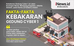 Infografis Fakta-Fakta Kebakaran di Gedung Cyber 1