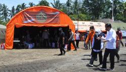 Presiden Jokowi Minta Pasokan Logistik Warga Terdampak Letusan Gunung Semeru Terpenuhi