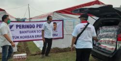 Perindo Peduli Semeru Salurkan Bantuan 10 Ton Beras ke Warga Terdampak di Lumajang