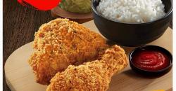 Mencicipi Ayam Goreng Bercita Rasa Khas Jepang, Lezat Dipadukan Salad Segar