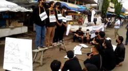 Keluarga Korban Kebakaran Pasar Weleri Kendal Gelar Demo, Ini Tuntutannya 
